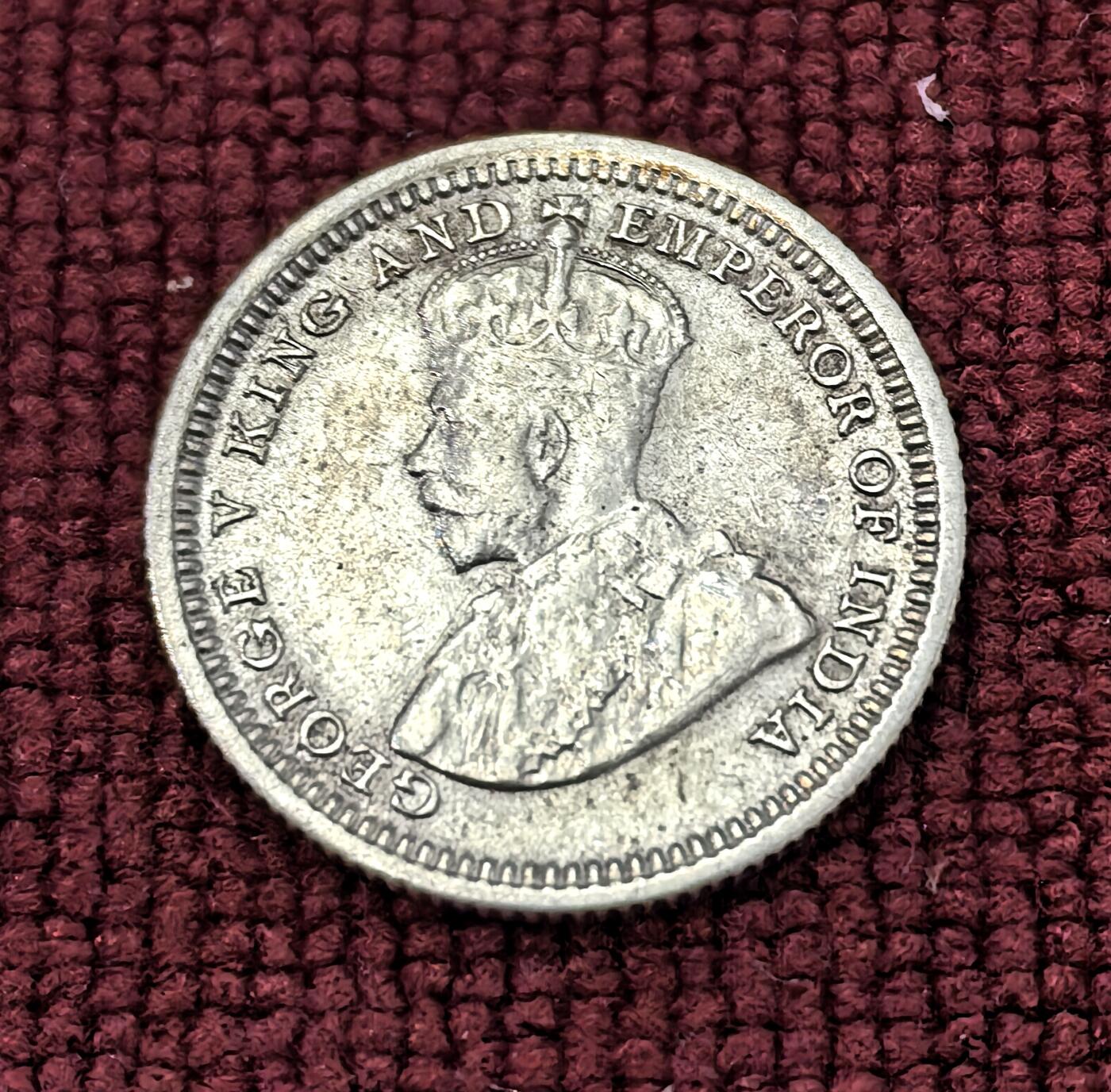 南宋泉阁俄币 外币 国币 专场第十二期【送拍无额外佣金】 英属香港 1932年 乔治五世 香港五仙银币 通货好品