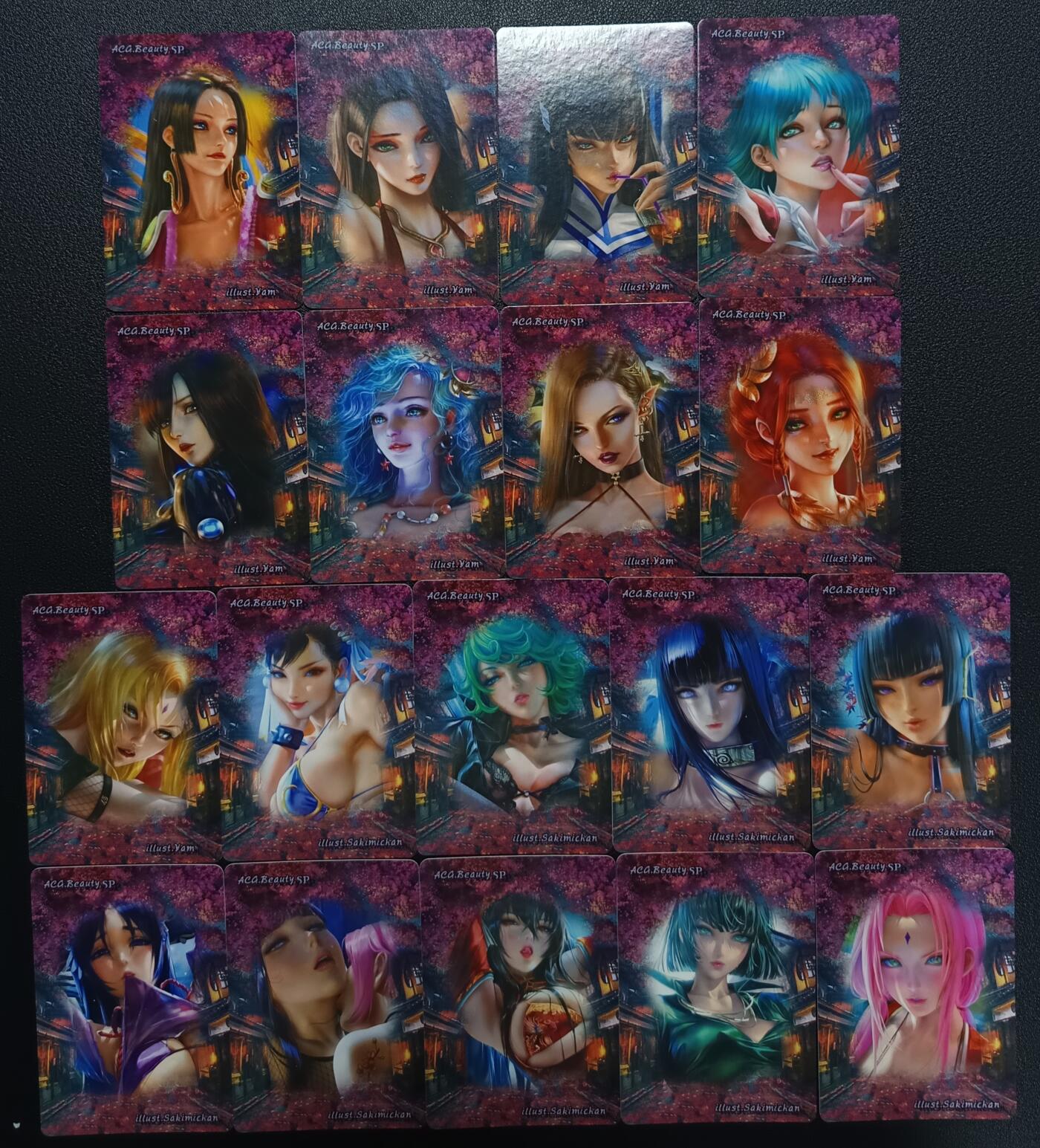 天玑星卡拍第九十七期《6.19周四截拍》麦稀奇收藏嘉年华 持续收拍收评中 满赠三娘需备注 燎原卡牌 动漫美女 粗闪 十八张 自制卡