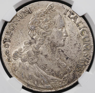 修遠堂世界钱币第七十五期 - NGC MS61 1918意属厄立特里亚1泰勒大银币