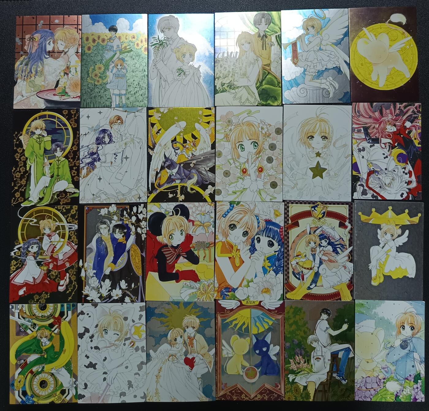 天玑星卡拍第九十八期《6.23 周一截拍》持续收拍收评中 满赠卡需备注 加我进群迎好礼 大圣卡通 司马 魔卡少女樱 一百六十五张 自制卡