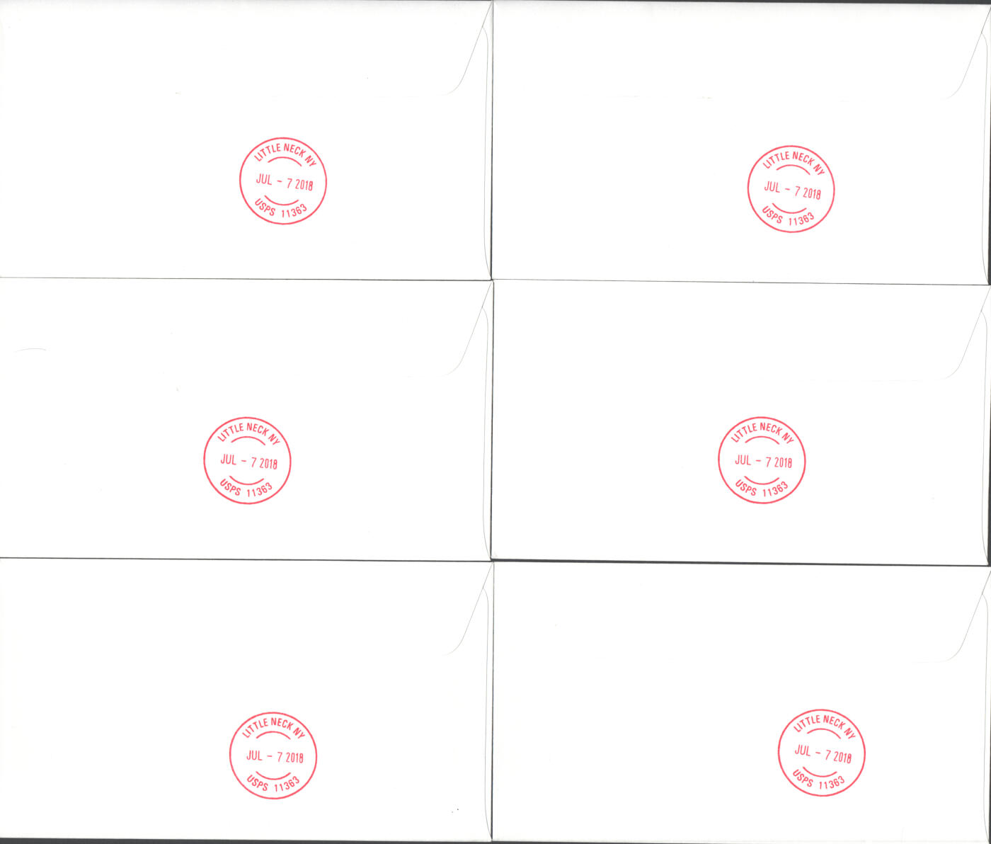 06月21日19:30海外、大陆、澳门、香港邮政精品首日实寄封拍卖专场 2018美国《美丽的美国》自然封首日实寄封