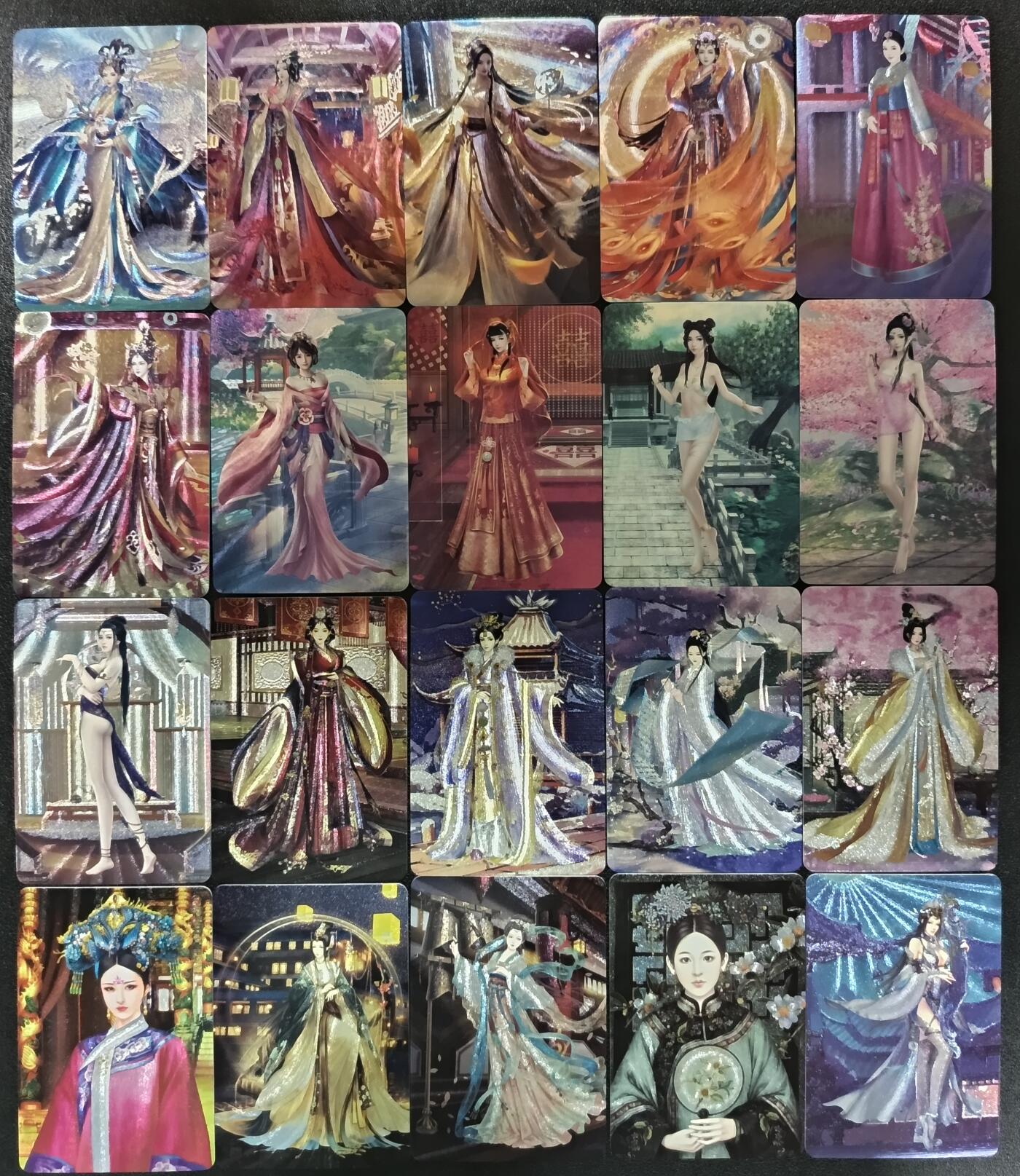 天玑星卡拍第九十七期《6.19周四截拍》麦稀奇收藏嘉年华 持续收拍收评中 满赠三娘需备注 宁缺卡牌 历代皇后 粗闪 六十八张
