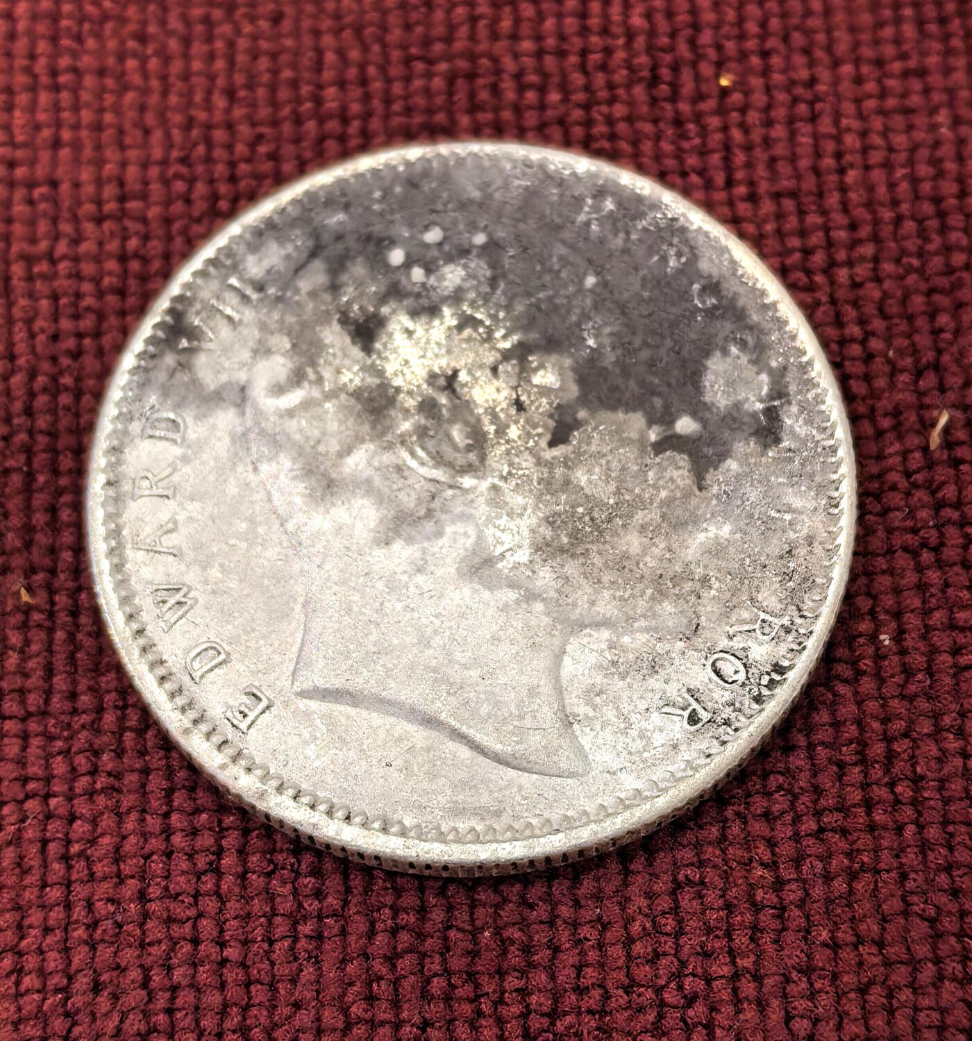 南宋泉阁俄币 外币 国币 专场第十二期【送拍无额外佣金】 英国 英属印度 1908 爱德华七世1卢比银币 11.7g 917银 通货好品