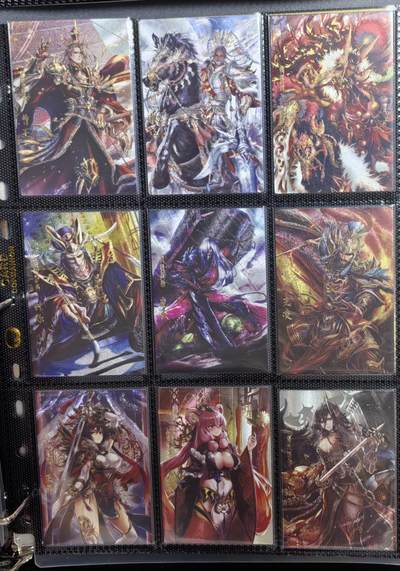 含泪出坑！刷子幻彩折光全部清仓！超吉梦各类签名全部清仓！！！ 藏无缺三国志第二季1-7弹粗闪