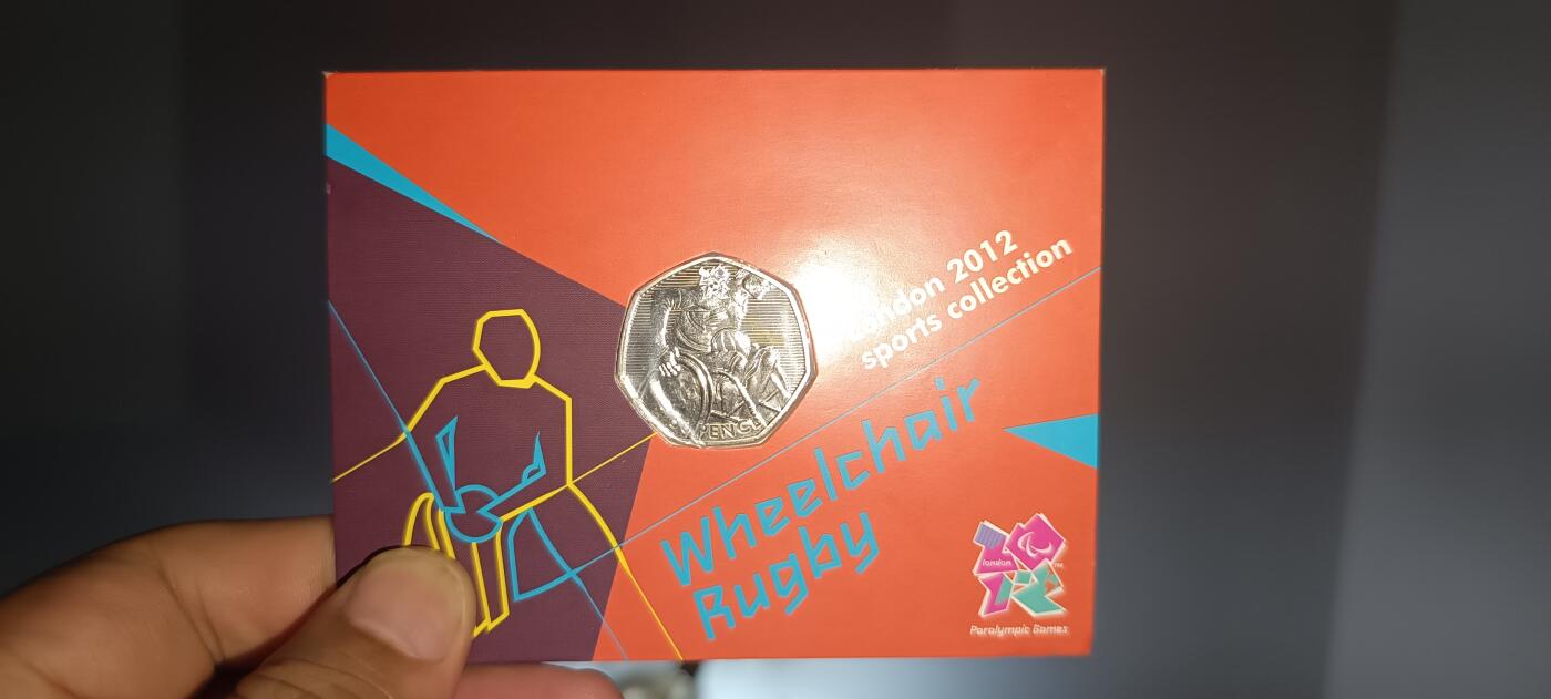 如意阁第十八场（混合场） 2012英国奥运会-轮椅橄榄球，异形50便士纪念币