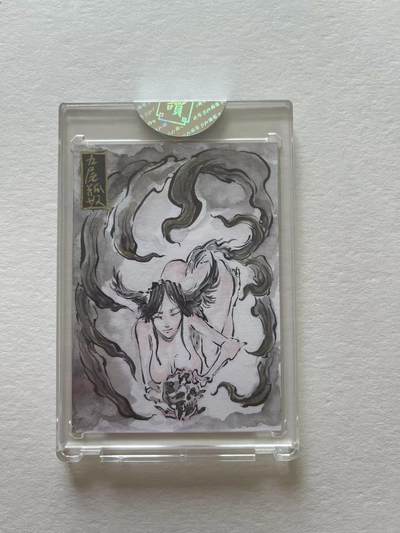 阳大大卡牌超级大甩拍第58期（周六晚上九点截拍，持续收拍品，进群福利早知道） - 【手绘卡】启读文化 沈鑫 封神 九尾狐妖 极具穿透力的作品