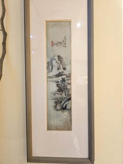 清代玻璃画 - 清代玻璃画