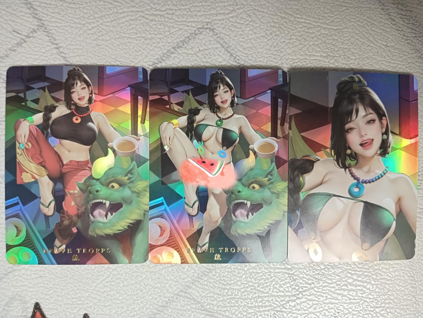 花开卡拍第28期（品控勿拍!!!收拍品，不寄存，运费5元，自制卡难免瑕疵，可能存在轻微撞角爆边等出厂瑕疵，品控介意勿拍！）