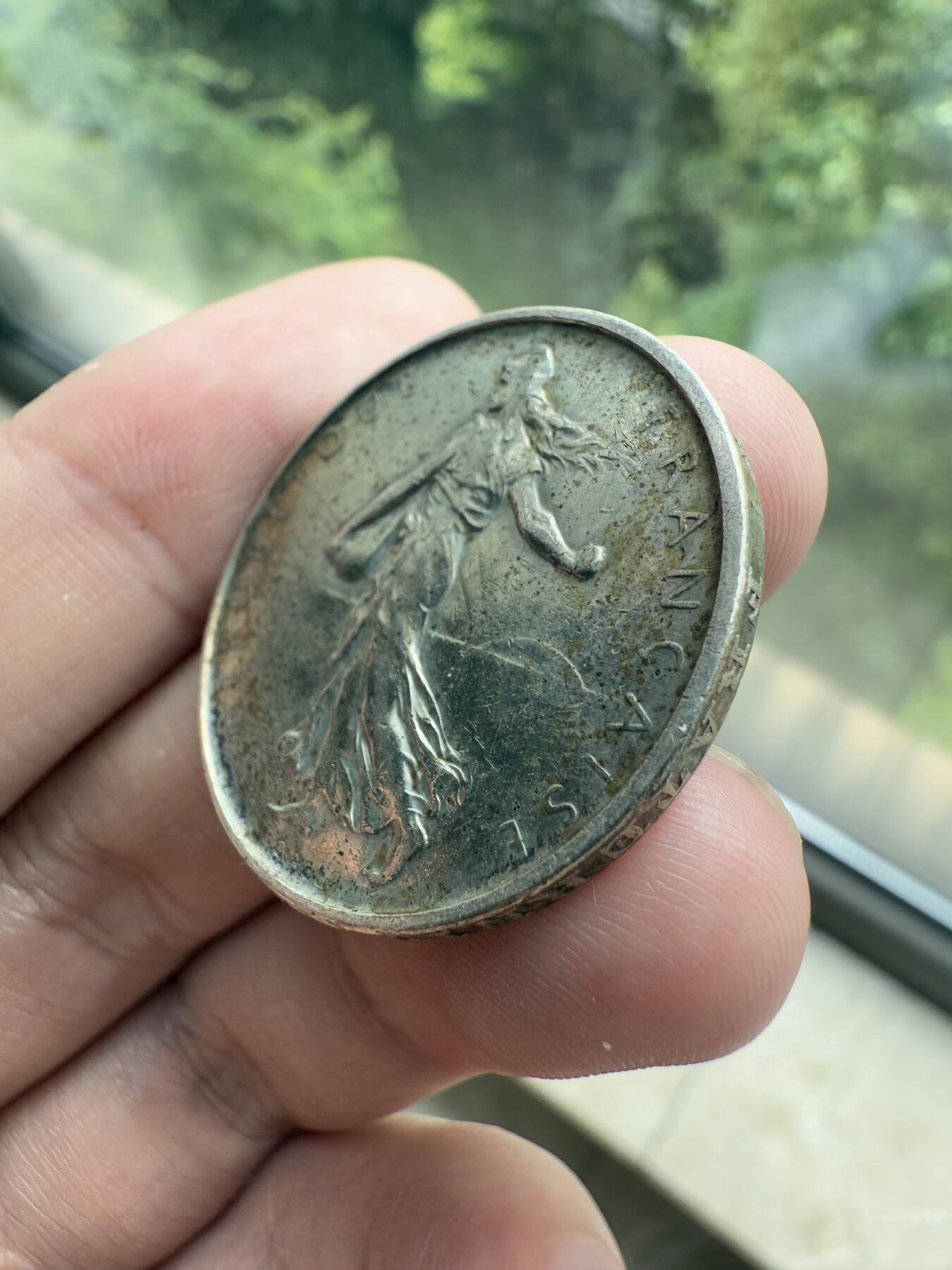 南宋泉阁俄币 外币 国币 专场第十二期【送拍无额外佣金】 法国 1962年播种女神5法郎银币