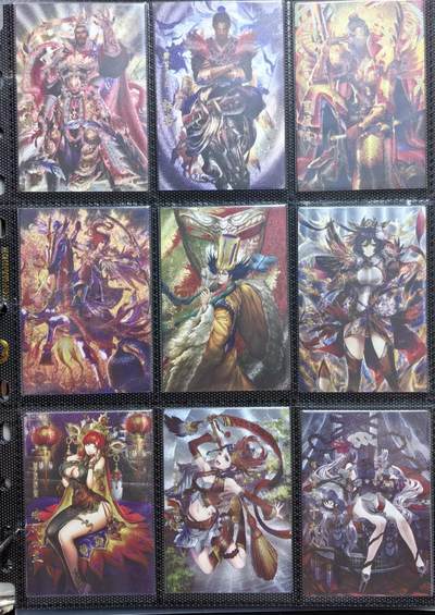 含泪出坑！刷子幻彩折光全部清仓！超吉梦各类签名全部清仓！！！ 藏无缺三国志第二季1-7弹粗闪