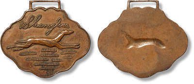 上海匡时2025年春季拍卖会 民国上海逸园跑狗厅徽章一枚