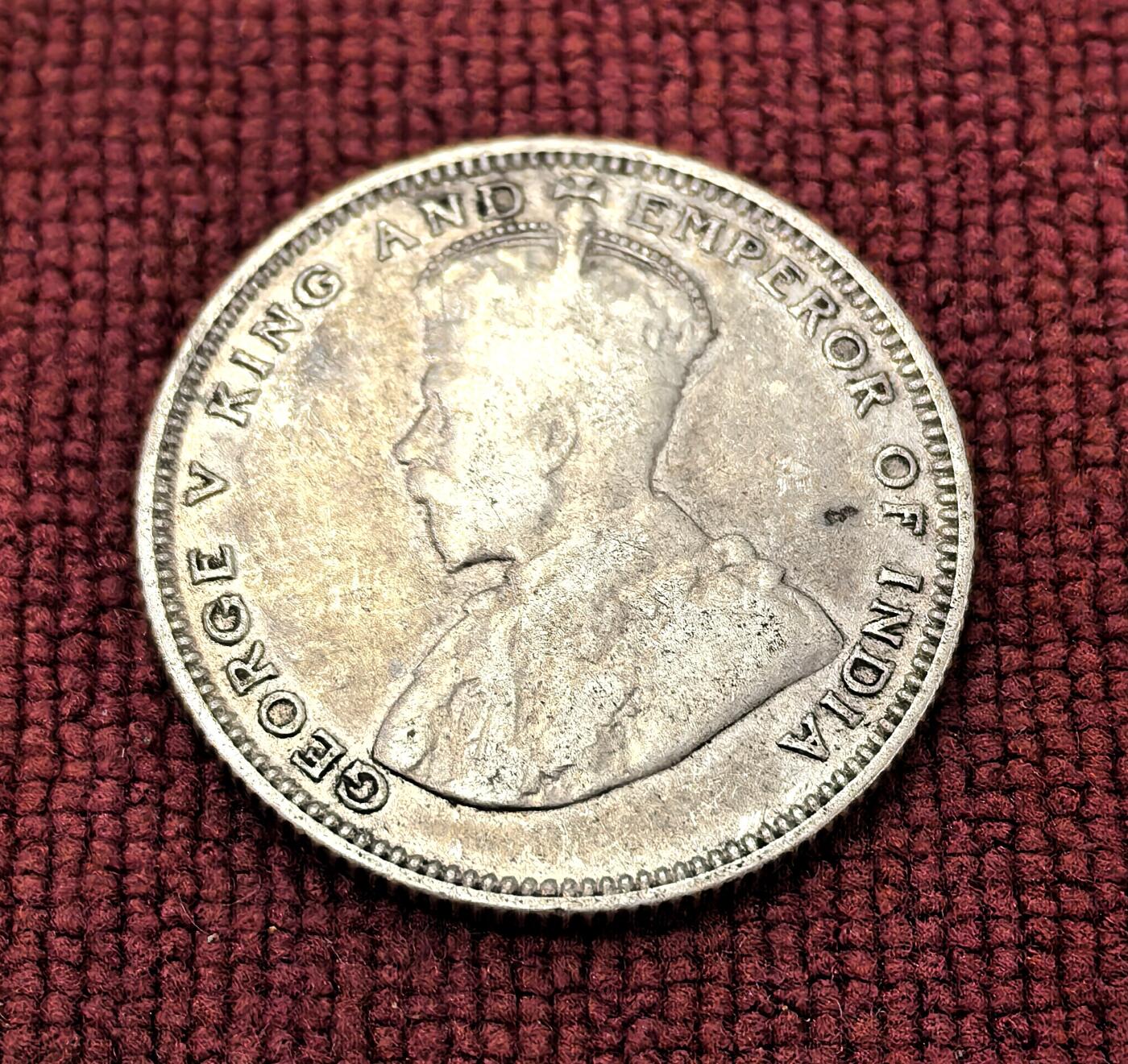 南宋泉阁俄币 外币 国币 专场第十二期【送拍无额外佣金】 英国 1926年 乔治五世 英属海峡20分银币 通货好品