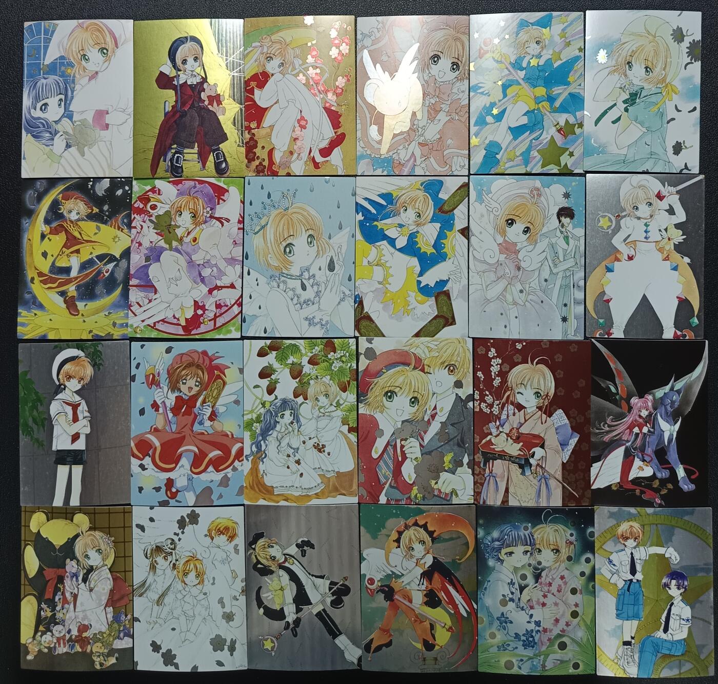 天玑星卡拍第九十八期《6.23 周一截拍》持续收拍收评中 满赠卡需备注 加我进群迎好礼 大圣卡通 司马 魔卡少女樱 一百六十五张 自制卡