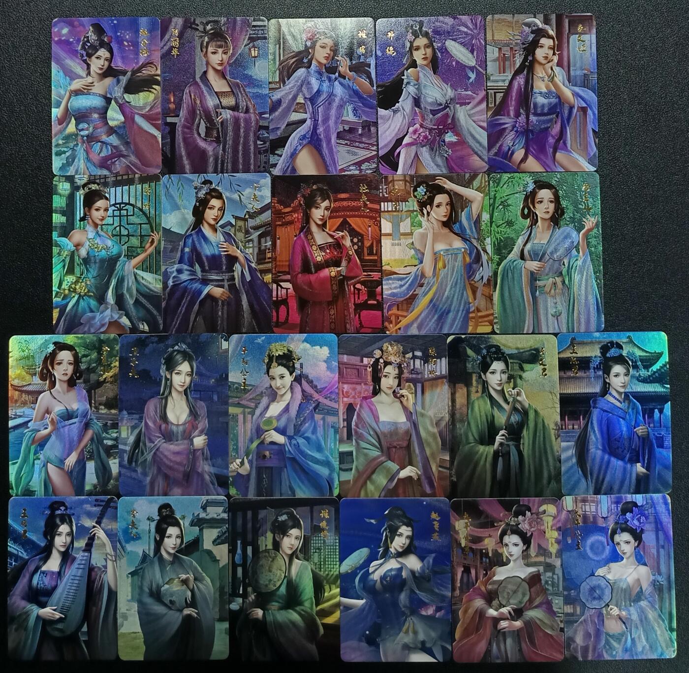 天玑星卡拍第九十七期《6.19周四截拍》麦稀奇收藏嘉年华 持续收拍收评中 满赠三娘需备注 宁缺卡牌 百美图 粗彩 二十二张