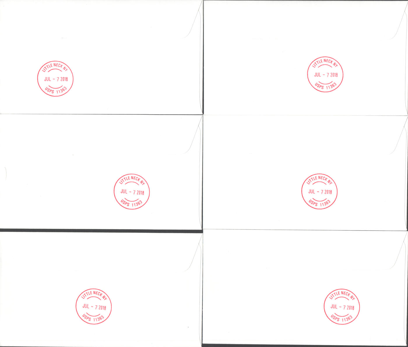 06月21日19:30海外、大陆、澳门、香港邮政精品首日实寄封拍卖专场 2018美国《美丽的美国》自然封首日实寄封