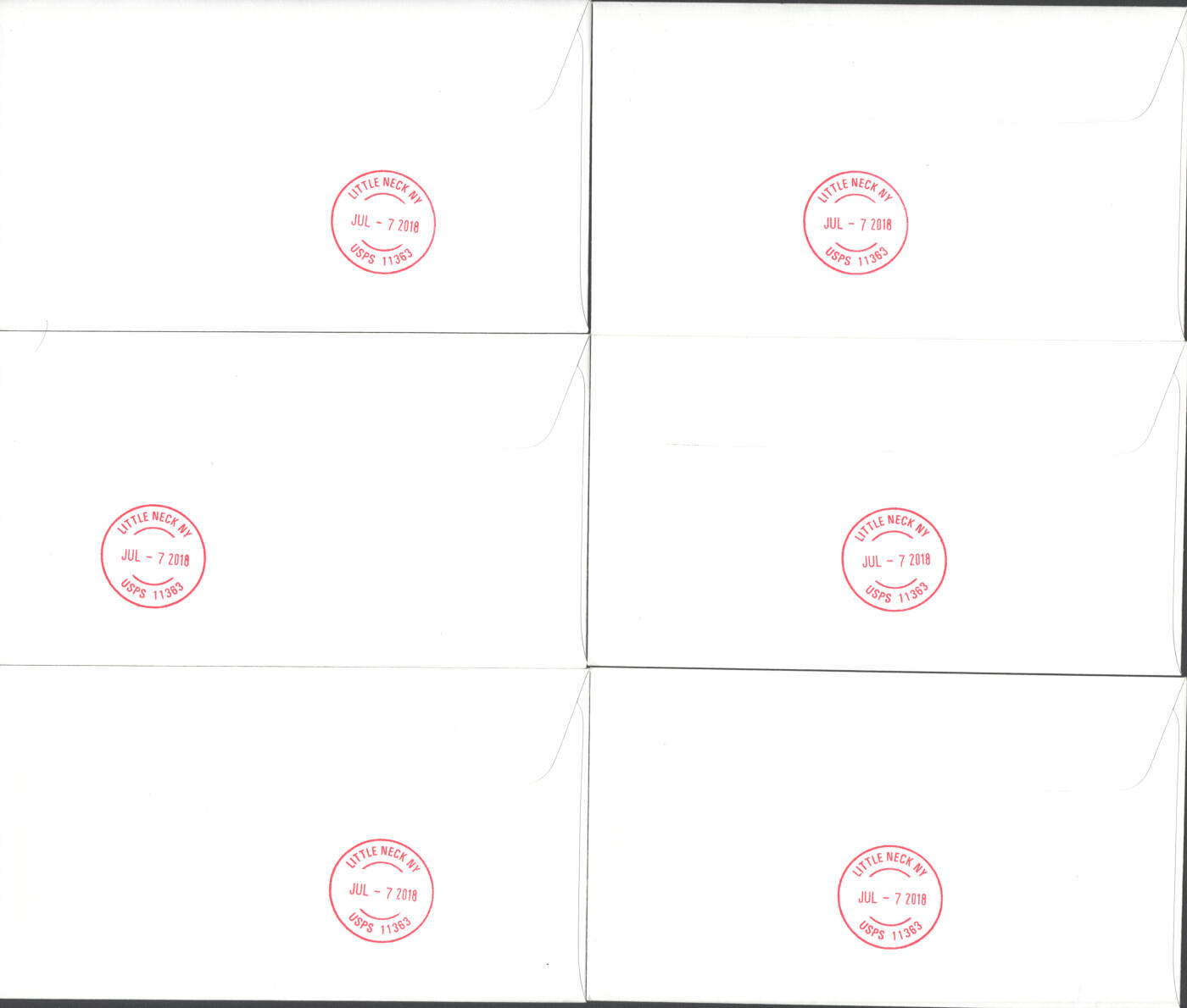 06月21日19:30海外、大陆、澳门、香港邮政精品首日实寄封拍卖专场 2018美国《美丽的美国》自然封首日实寄封