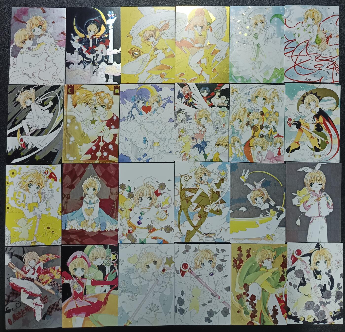 天玑星卡拍第九十八期《6.23 周一截拍》持续收拍收评中 满赠卡需备注 加我进群迎好礼 大圣卡通 司马 魔卡少女樱 一百六十五张 自制卡
