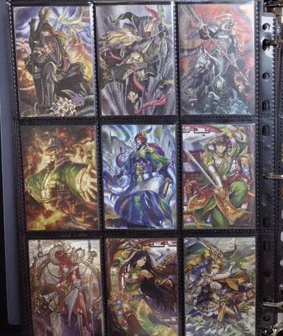 含泪出坑！刷子幻彩折光全部清仓！超吉梦各类签名全部清仓！！！ 藏无缺三国志第二季1-7弹粗闪