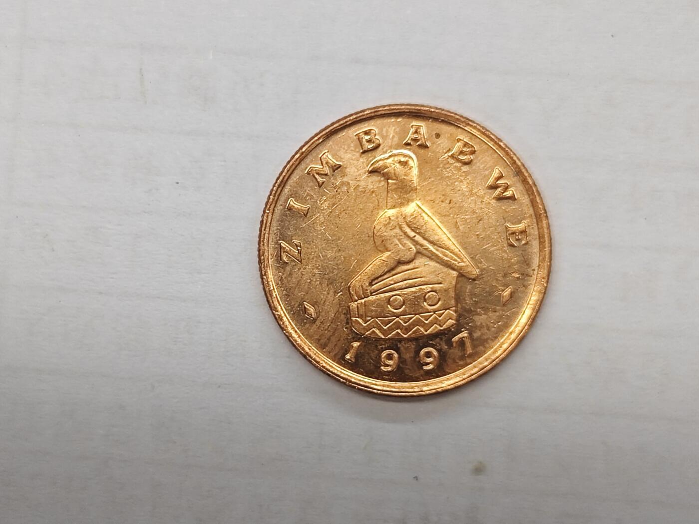外国小硬币专场（涵盖硬币介绍） 津巴布韦Zimbabwe 1 cent 「1997 1 cent」