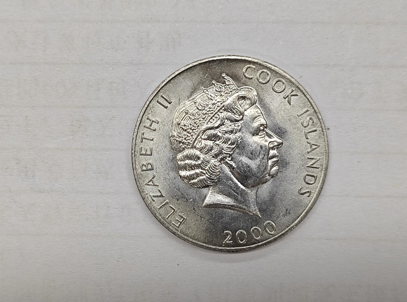 外国小硬币专场（涵盖硬币介绍） 库克群岛Cook Islands 5 cents FAO 「2000 5 cents」