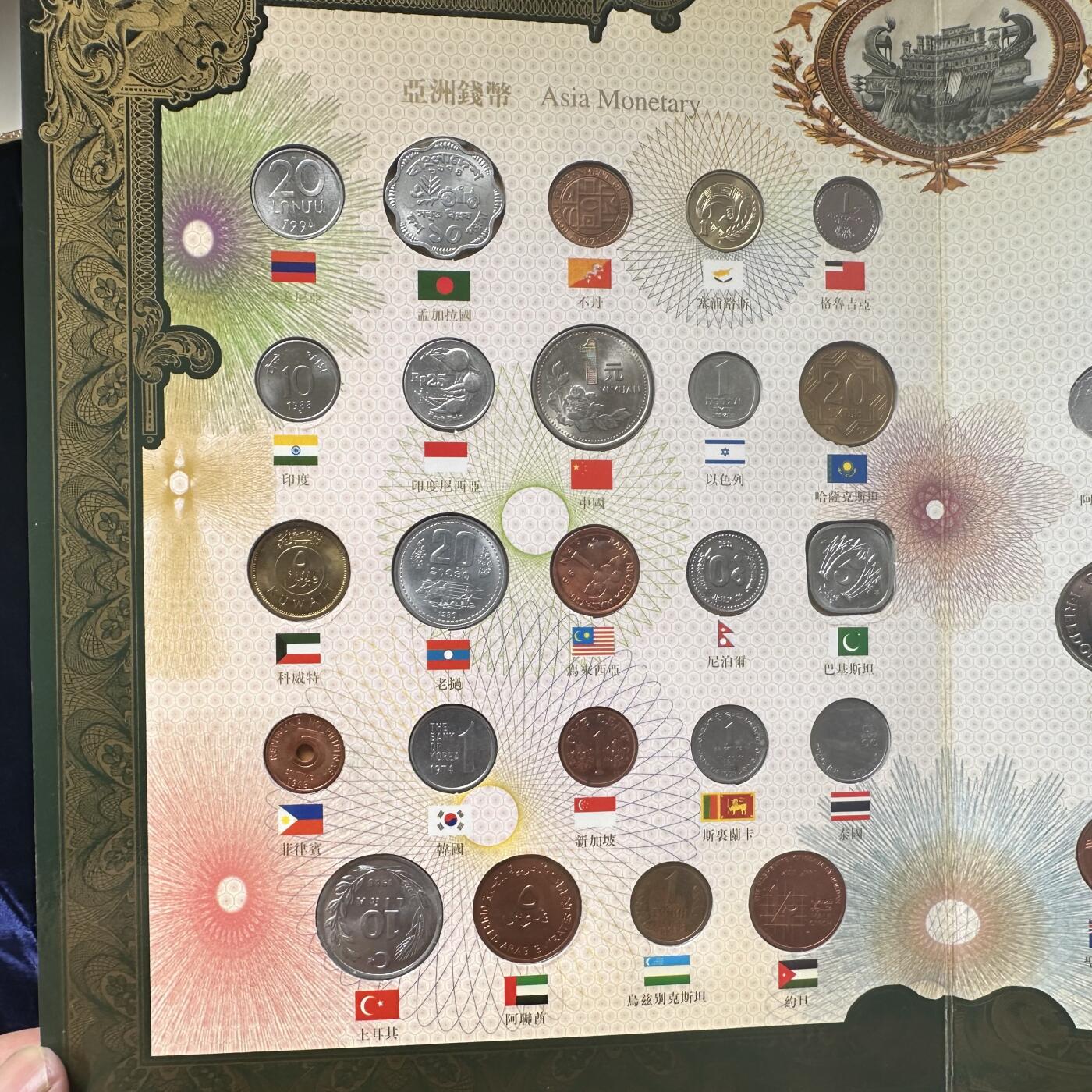🌹外币初藏🌹🐯2025年第66场  每周二四六晚8️⃣点 接代拍 世界钱币百国护照珍藏册