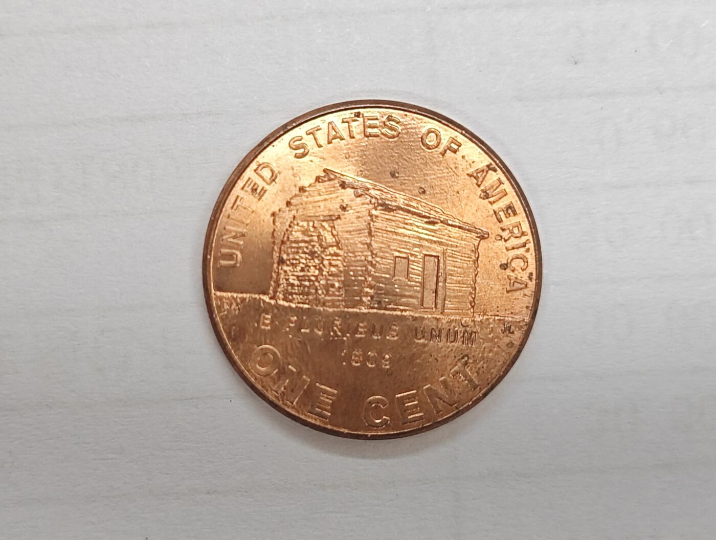 外国小硬币专场（涵盖硬币介绍） 美国USA 1 cent 200th Anniversary-Birth of Abraham Lincoln-Early Childhood in Kentucky 「2009 1 cent」