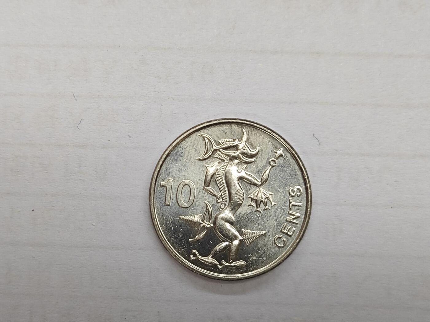 外国小硬币专场（涵盖硬币介绍） 所罗门群岛Solomon Islands 10 cents 「2012 10 cents」