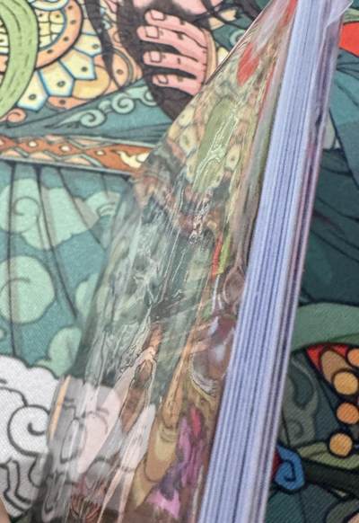 白泽拍卖卡牌手绘专场第21期（七月将残暑未收， 晚凉庭院独登楼） 2024 启读文化 沈鑫聊斋套卡一套 粗闪