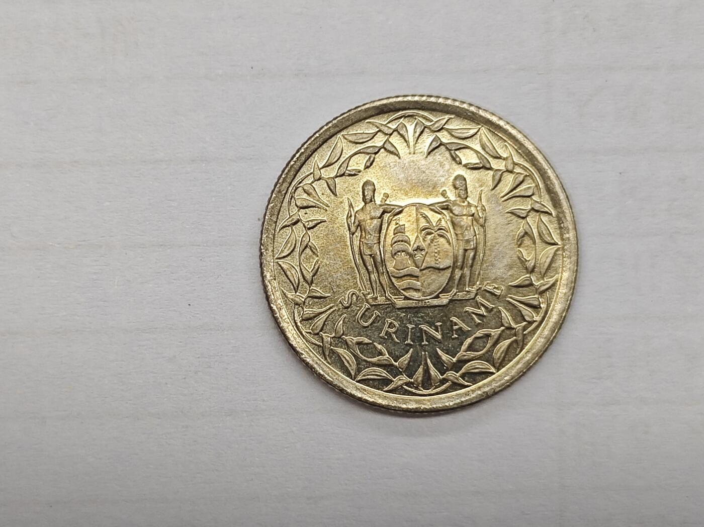外国小硬币专场（涵盖硬币介绍） 苏里南Suriname 25 cents 「2021 25 cents」