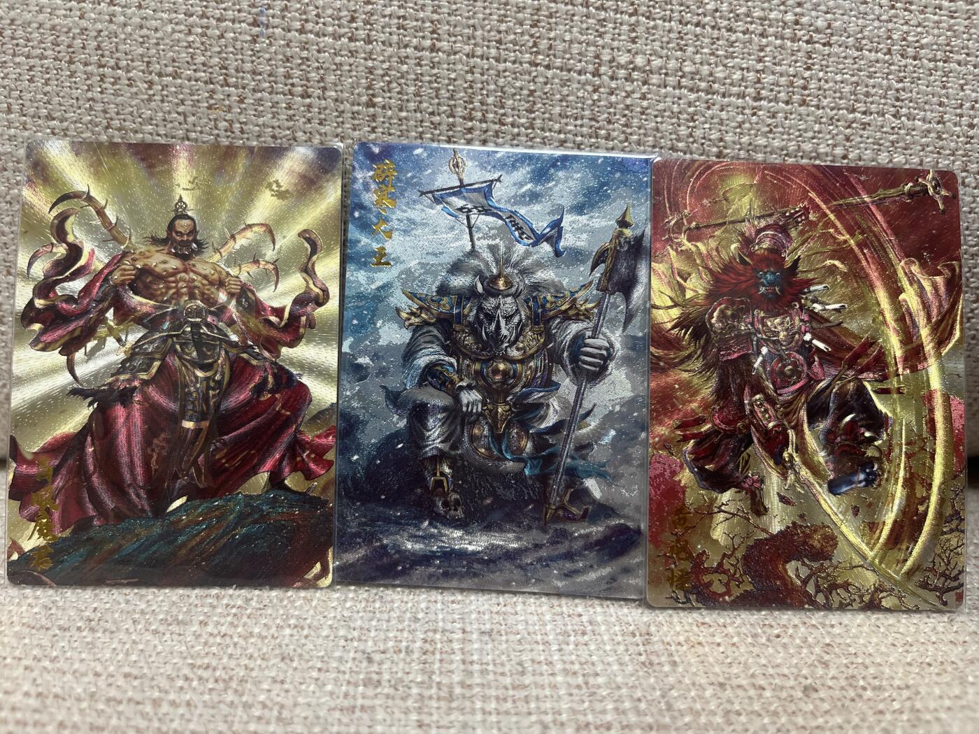 燎原、卡德曼、范特卡、百里三国五虎