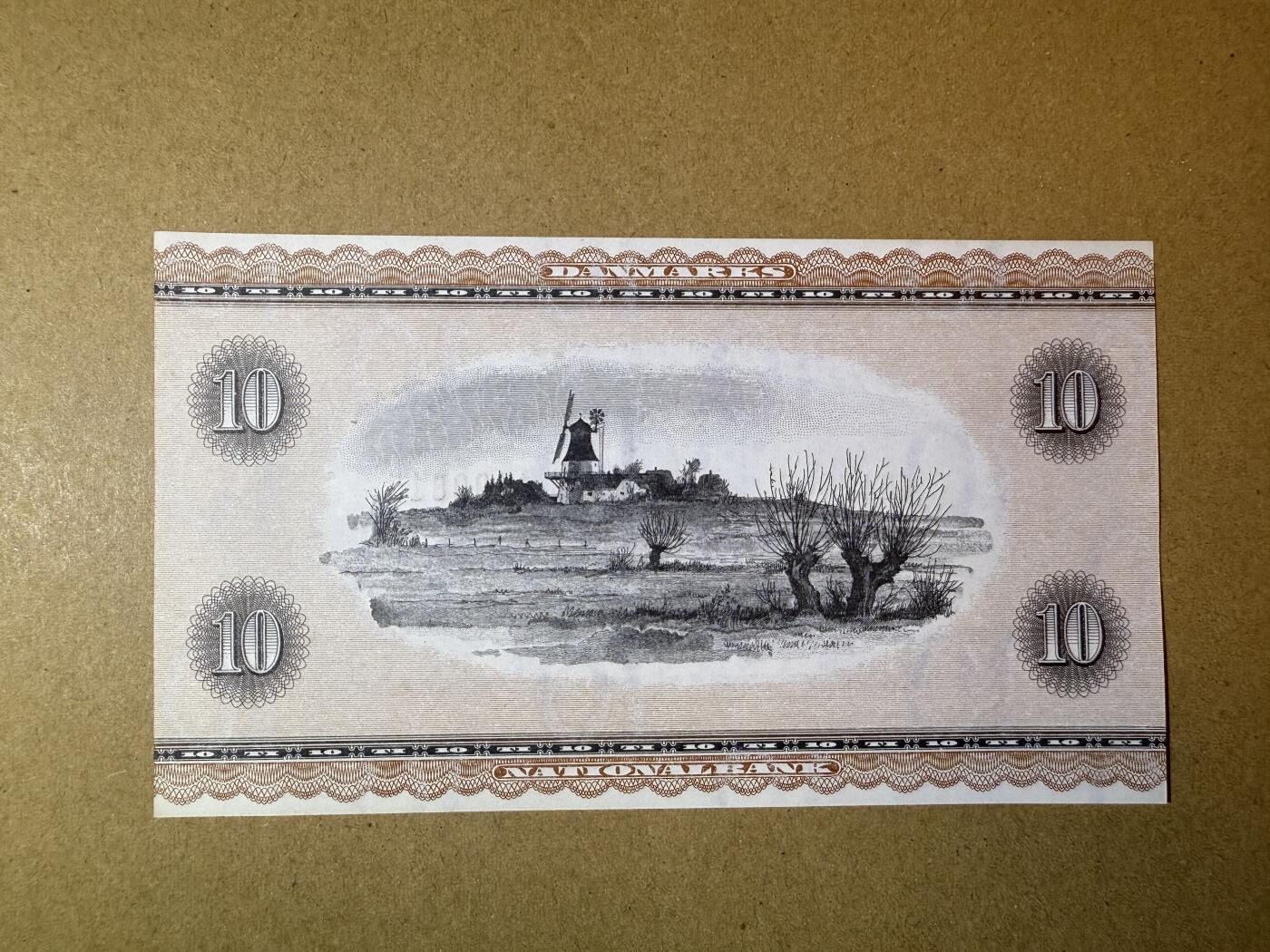 《艾美收藏》第201期-周日外币畅拍场 丹麦10克朗 UNC 1974年 丹麦童话作家安徒生