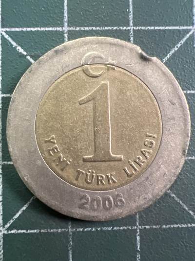 第932期  硬币专场 （无押金，捡漏，全场50包邮，偏远地区除外，接收代拍业务，本店十天发一次货） 土耳其 1 里拉