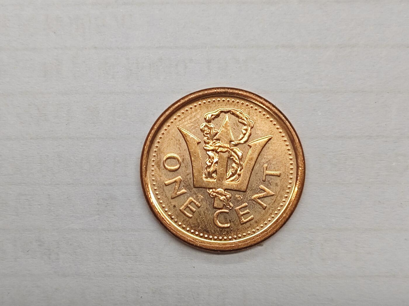外国小硬币专场（涵盖硬币介绍） 巴巴多斯Barbados 1 cent 「1973 1 cent」