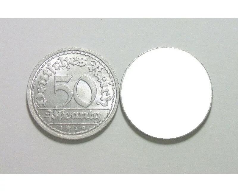 单枚价 稀年 德国魏玛1919年D版50芬尼 难得原光