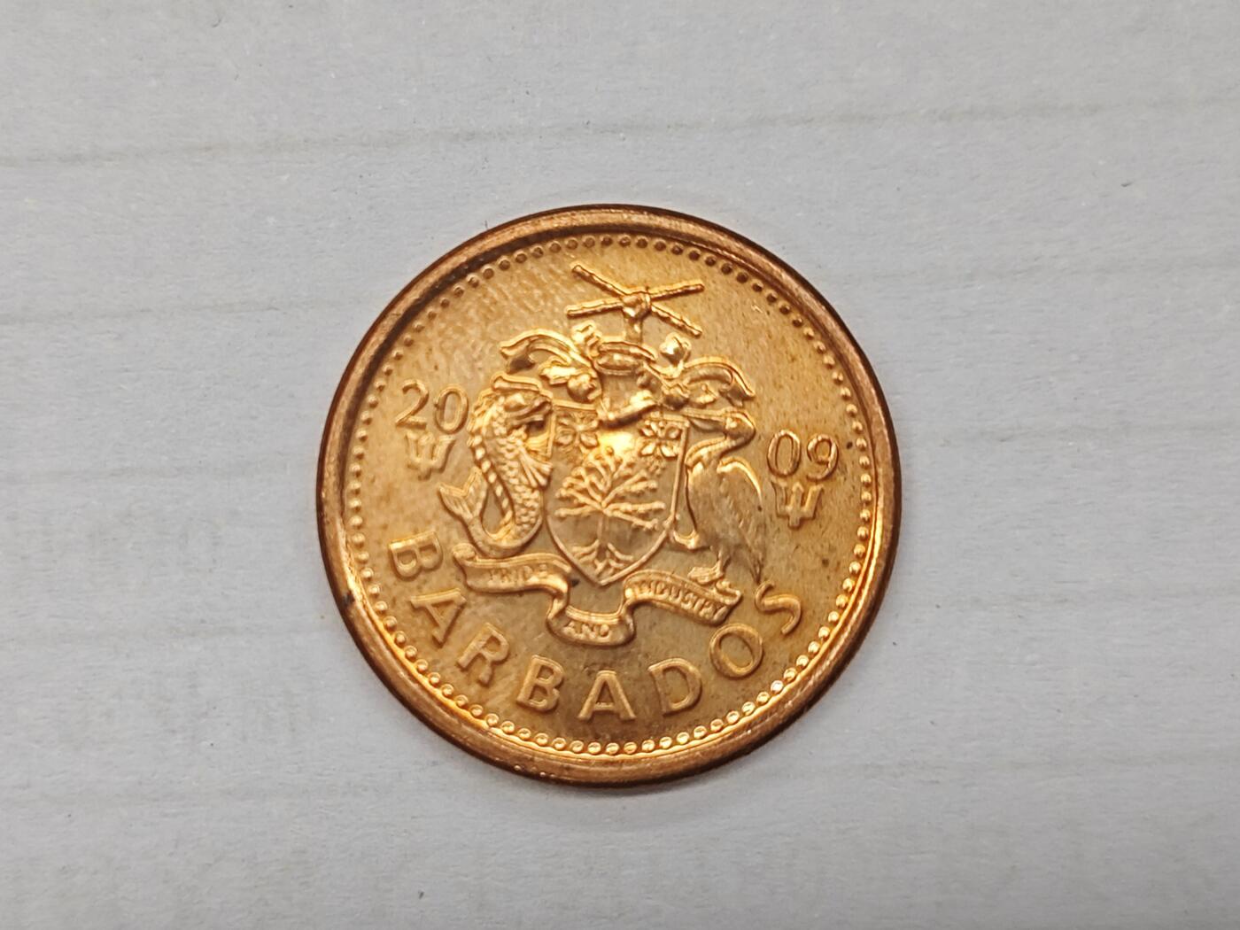 外国小硬币专场（涵盖硬币介绍） 巴巴多斯Barbados 1 cent 「1973 1 cent」