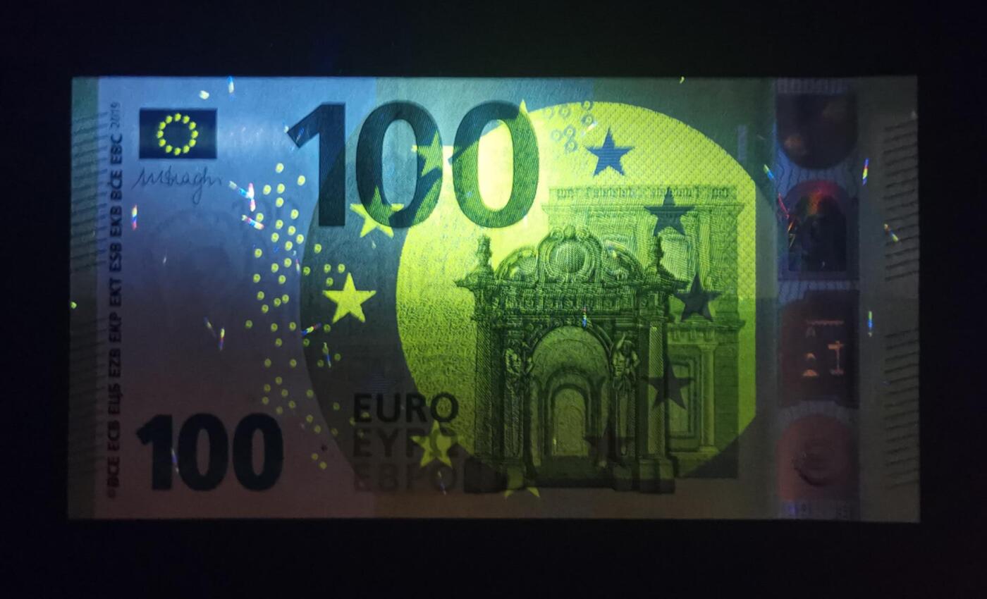 《艾美收藏》第201期-周日外币畅拍场 2019年三签100欧元UNC狮子号3333 法国版UD冠