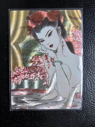 阳大大卡牌超级大甩拍第62期（周五晚上九点截拍，持续收拍品，进群福利早知道） - 昆仑万象 权迎东 贵妃出浴
