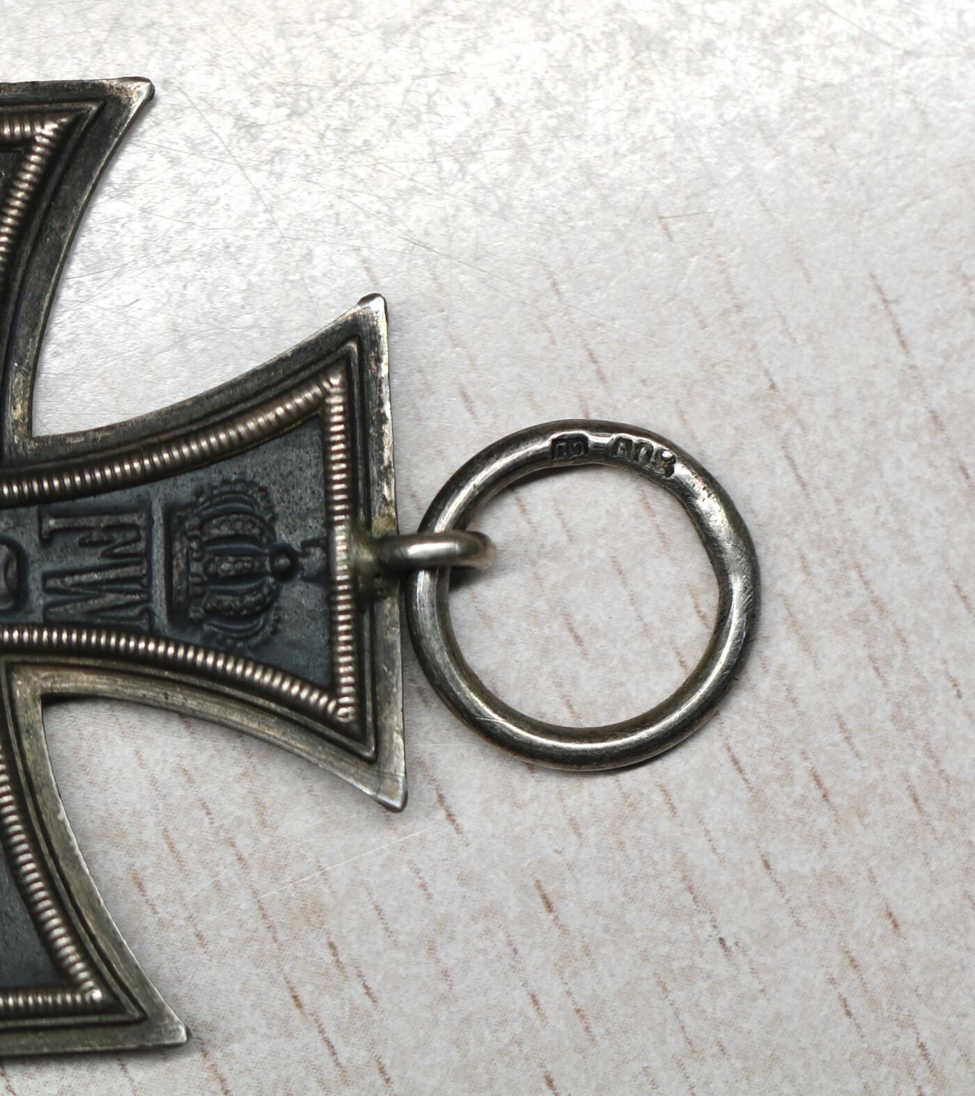 大猫徽章拍卖 第273期 一战德国二级铁十字 800银标