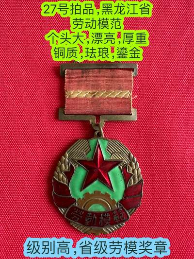 五哥徽章群   21号周六晚上八点4群联拍 - 黑龙江省 劳动模范