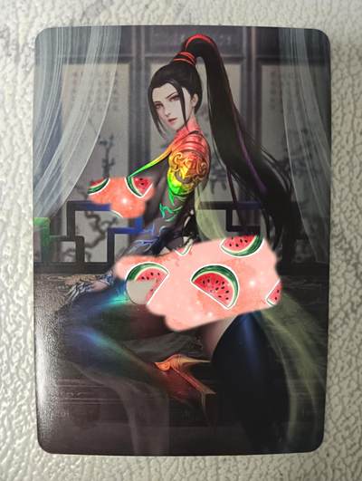 花开卡拍第27期（品控勿拍!!!收拍品，不寄存，运费5元，自制卡难免瑕疵，可能存在轻微撞角爆边等出厂瑕疵，品控介意勿拍！） - 宁缺 永劫无间 宁红夜彩闪单卡