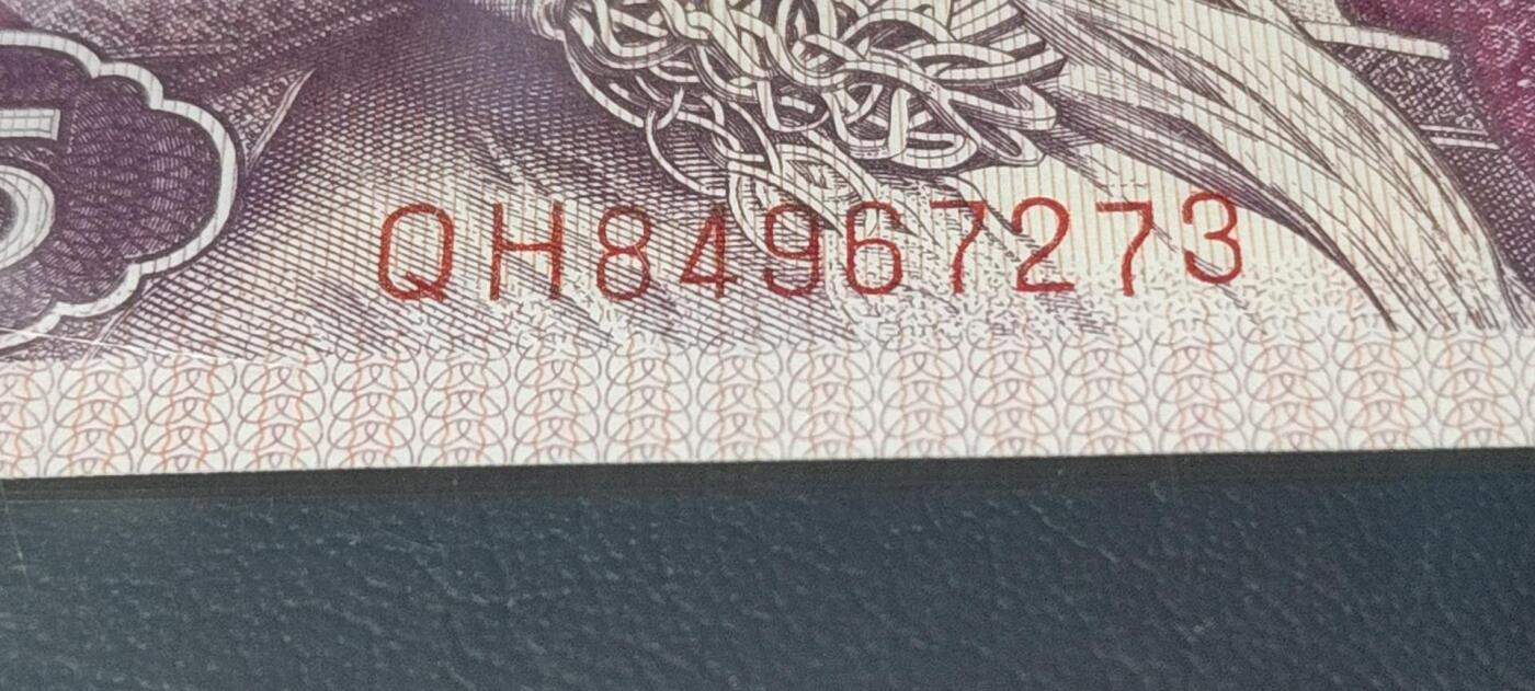 各种钱币拍场 🔥 🔥赤焱蝶舞🔥🔥钱坤评级 —8005—赤焱蝶舞、黄丹、   QH84967273，懂流水的秒懂！钱坤评级中国风金标！🔥提醒🔥不是所有8496流水都给标注：赤焱蝶舞🔥🔥8005十二色之黄丹，带专利图形标，送评的话，黄丹标注还得交10元专利费！钱坤评级把冠号给打印错了，QH给打印成HQ了。介意勿拍