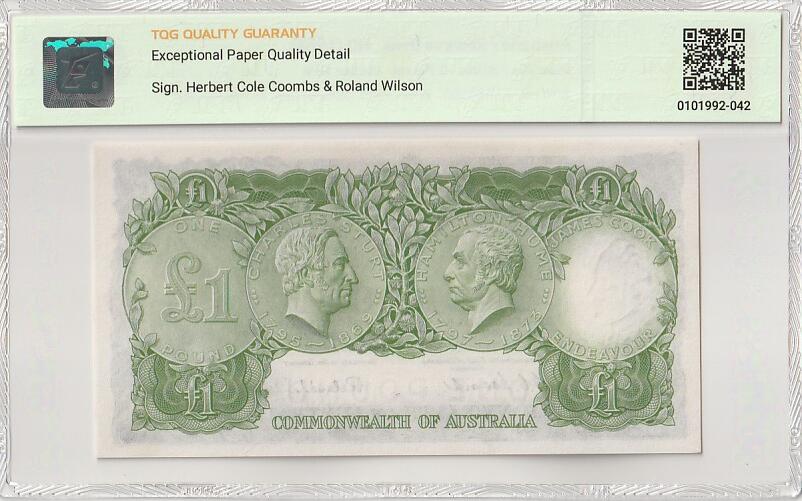2025六月第四期（总第181期） 澳大利亚1953版1镑TQG66epqd，大皇冠女王侧像和澳大利亚历史上的重要人物纪念章