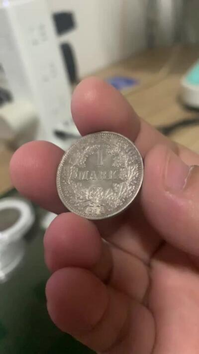 世界钱币限时拍 德国长翅1马克