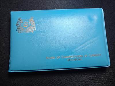 KK钱币收藏小铺 套币 好品/批量散币专场 周末发货 -  1977新加坡生肖蛇 主题套币 清年