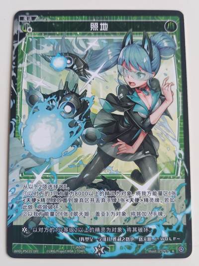 【游宝拍卖】乙巳蛇年48期 好品单卡 0.5元起拍无最低佣金 - WIXOSS 照地