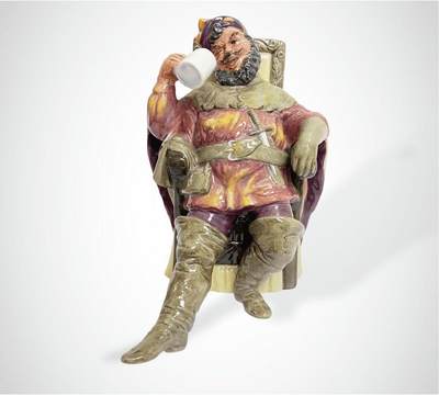 上海拍卖行2025年春季西洋艺术品拍卖会 - 英国Royal Doulton"小霸王"瓷偶摆件