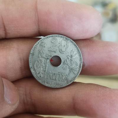 泡泡币外币第五十四场可代拍15038385335微信 - 希腊1912年20分