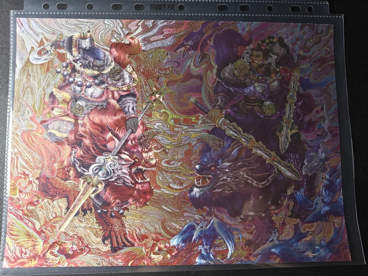天玑星卡拍第九十八期《6.23 周一截拍》持续收拍收评中 满赠卡需备注 加我进群迎好礼 卡玩帕克 封神天下 哼哈二将 A4粗闪海报