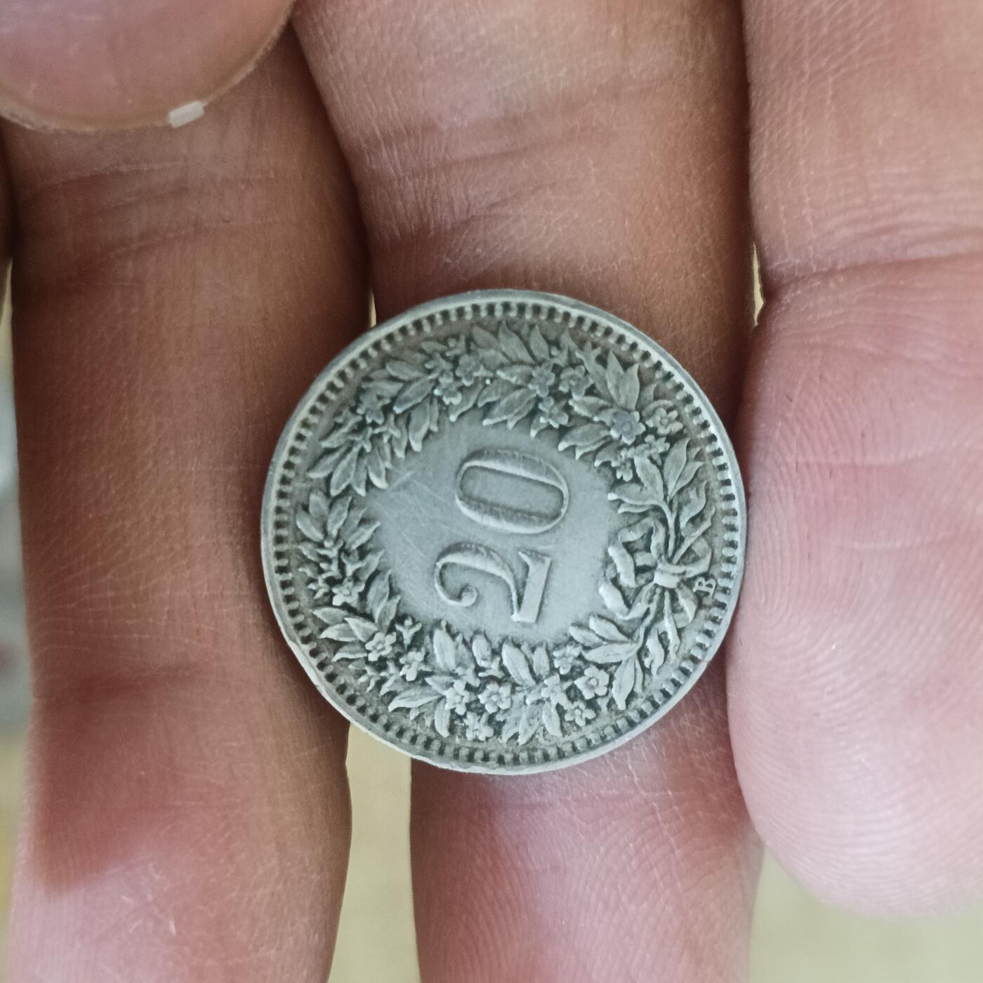泡泡币外币第五十四场可代拍15038385335微信 瑞士1939年20分