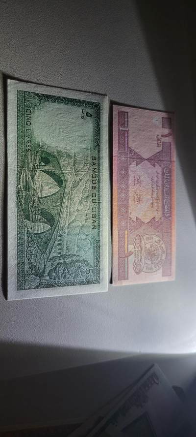 2025第十七期 纸币均有灯光 外国纸币两张均为UNC